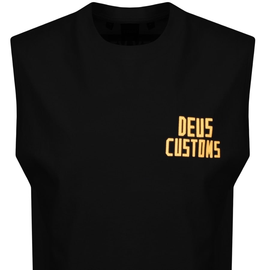 Alternative Image for ProductDeus Ex Machina Lloyd Vest T Shirt Black2